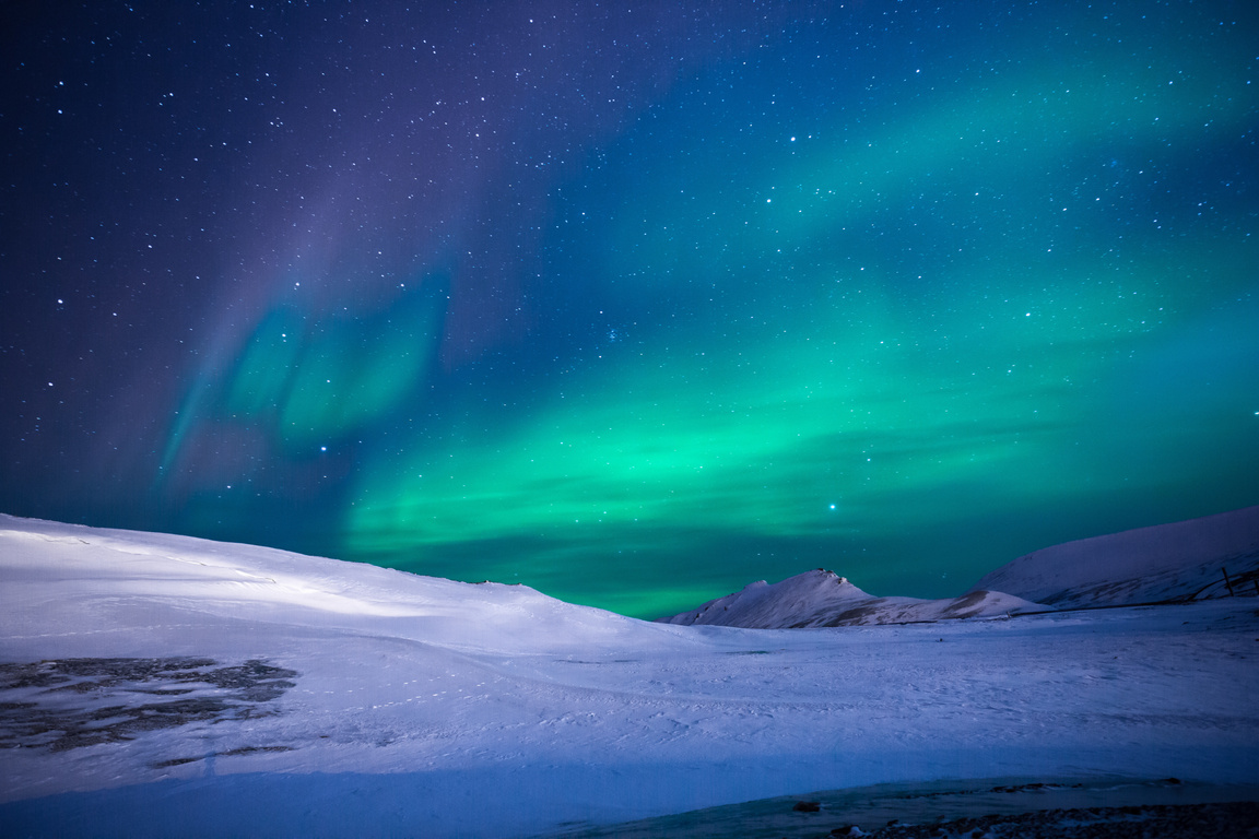 Northern Lights in the Sky